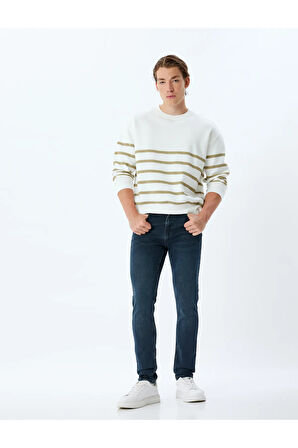 Slim Fit Kot Pantolon - Brad Jean