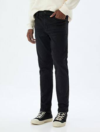 Slim Fit Kot Pantolon - Brad Jean