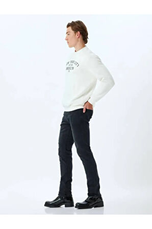 Antrasit Erkek Jeans 5WAM40082ID