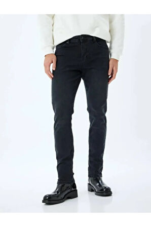 Antrasit Erkek Jeans 5WAM40082ID