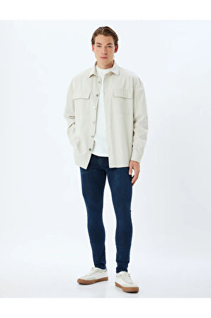 Super Skinny Fit Kot Pantolon - Justin Jean