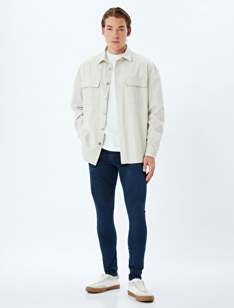 Super Skinny Fit Kot Pantolon - Justin Jean