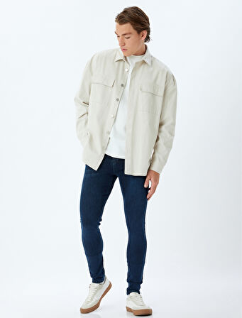 Super Skinny Fit Kot Pantolon - Justin Jean