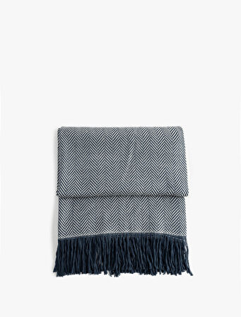 Atkı Püsküllü Dokulu