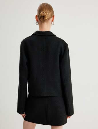 Tüvit Blazer Ceket Kruvaze Regular Fit
