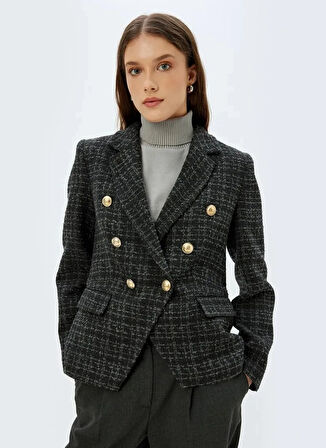 Koton Antrasit Kadın Blazer 5WAK50097UW