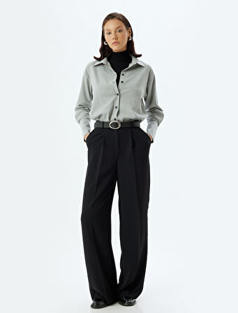 Uzun Kollu Gömlek Manşetleri Uzun Çift Düğmeli