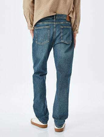 Slim Straight Fit Kot Pantolon - Chadwick Jean