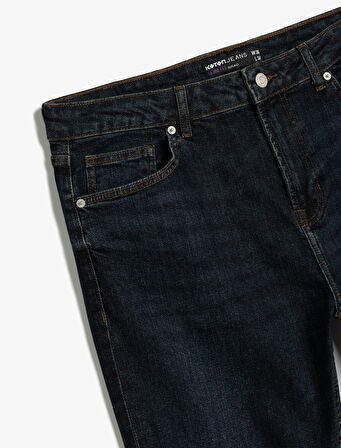 Slim Fit Kot Pantolon - Brad Jean