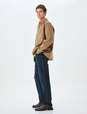 Straight Fit Kot Pantolon - Mark Jean