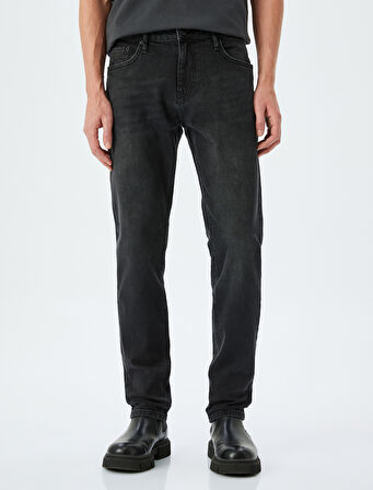 Slim Fit Kot Pantolon - Brad Jean