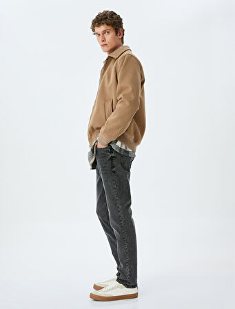 Slim Fit Kot Pantolon - Brad Jean