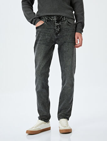 Slim Fit Kot Pantolon - Brad Jean