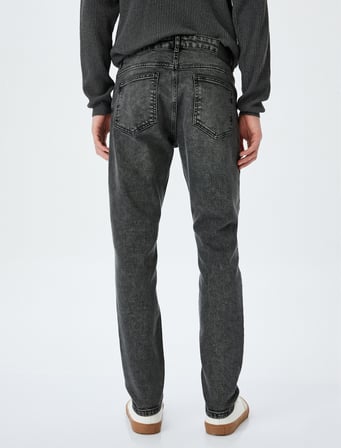 Slim Fit Kot Pantolon - Brad Jean