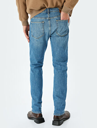 Slim Fit Kot Pantolon - Brad Jean