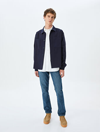 Slim Fit Kot Pantolon - Brad Jean