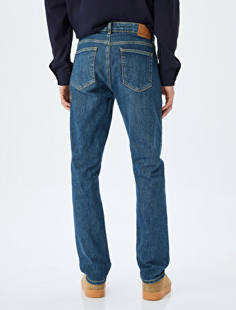 Slim Fit Kot Pantolon - Brad Jean