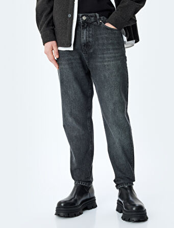 Cepli Normal Bel Loose Fit Jean Pantolon - Steve Jean