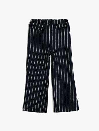 Pantolon Beli Lastikli Cep Aplikeli 