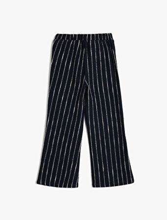 Pantolon Beli Lastikli Cep Aplikeli 