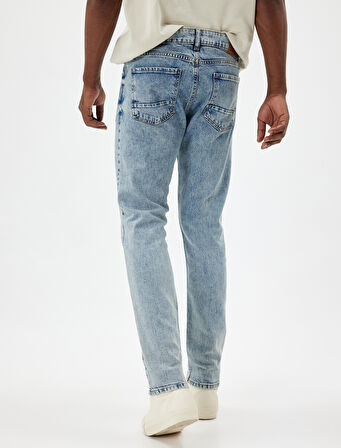 Slim Fit Standart Bel Kot Pantolon - Brad Jean