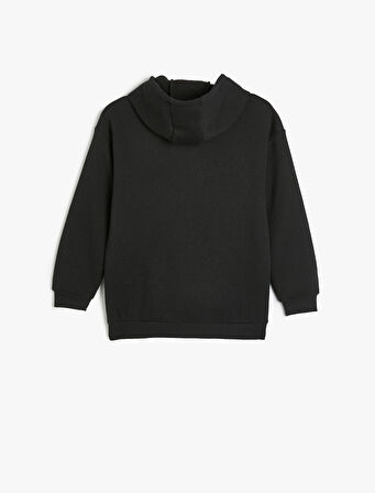 Batman Kapşonlu Sweatshirt Lisanslı Uzun Kollu