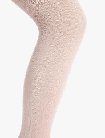 Külotlu Çorap Pamuklu Dokulu 