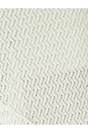 Koton Yarım Astarlı Transparan Dantel Kloş Uzun Kadın Etek 5Sak70002Pw