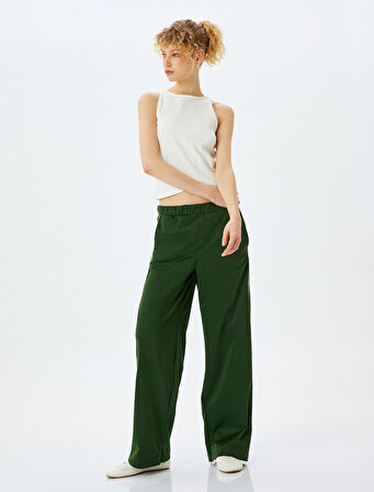 Slim Fit Bisiklet Yaka Basic Kolsuz Atlet