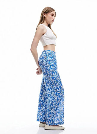 Koton Standart Lacivert Kadın Pantolon 5SAL40063IW