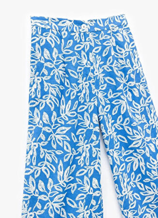 Koton Standart Lacivert Kadın Pantolon 5SAL40063IW