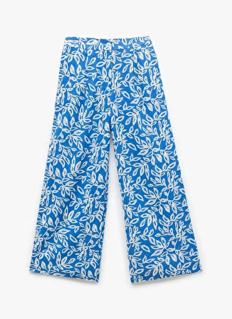 Koton Standart Lacivert Kadın Pantolon 5SAL40063IW