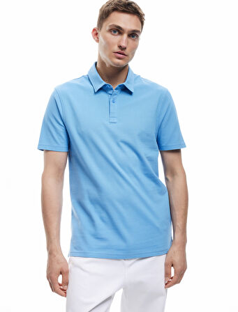 Pamuklu Regular Fit Kısa Kollu Polo Yaka Tişört