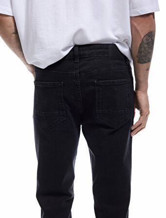 Pamuklu Normal Bel Düğmeli Skinny Fit Jean Pantolon - Michael Jean