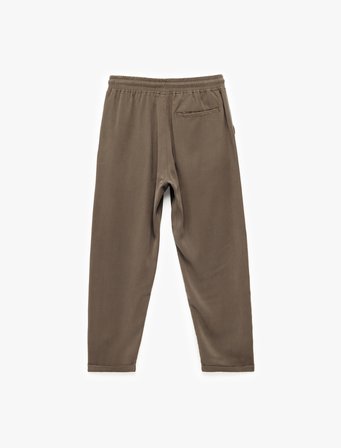 Viskon Cep Detaylı Rayon Tapered Beli Bağcıklı Pantolon