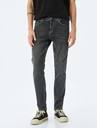 Slim Fit Kot Pantolon - Brad Jean