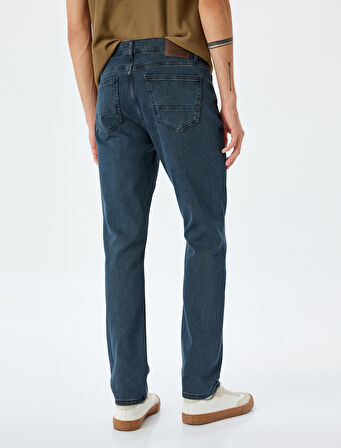 Slim Fit Kot Pantolon - Brad Jean