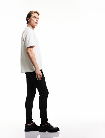 Pamuklu Normal Bel Skinny Fit Denim Pantolon - Michael Jean