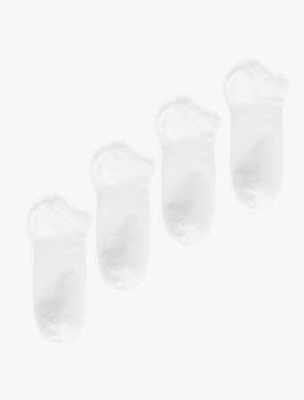 4 Pack Bootie Socks