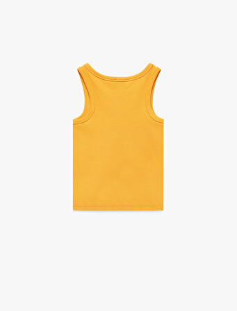 Pamuklu Bisiklet Yaka Kolsuz Kaşkorse Basic Atlet