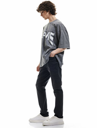 Normal Bel Pamuklu Slim Fit Jean Pantolon - Brad Jean