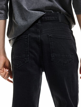Normal Bel Pamuklu Slim Fit Jean Pantolon - Brad Jean