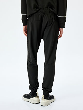 Beli Bağcıklı Lastikli Paça Jogger Spor Eşofman Altı