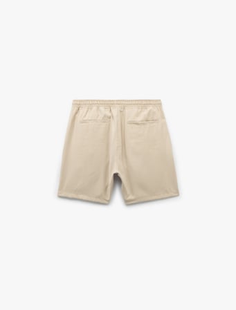 Viskon Cep Detaylı Rayon Beli Bağcıklı Bermuda Chino Şort
