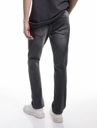 Normal Bel Pamuklu Straight Fit Jean Pantolon - Mark Jean