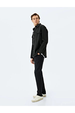Cep Detaylı Pamuklu Slim Fit Jean Pantolon - Brad Jean
