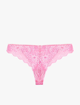 Floral Dantelli Brazilian Külot