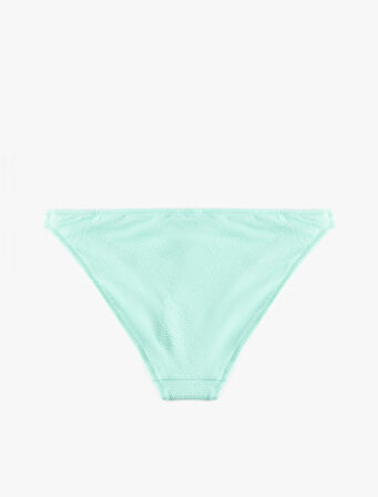 Dokulu Astarlı Klasik Bikini Altı