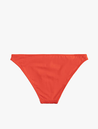 Astarlı Standart Bel Slip Bikini Altı