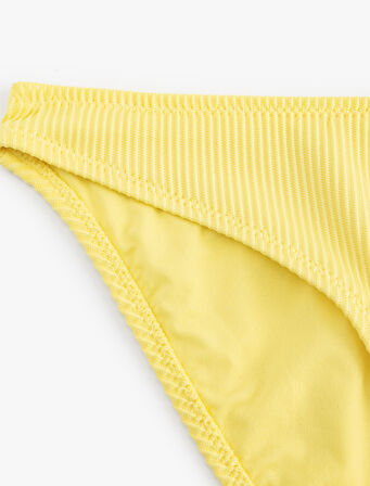 Koton X Sibil Çetinkaya - Astarlı Dokulu Bikini Altı